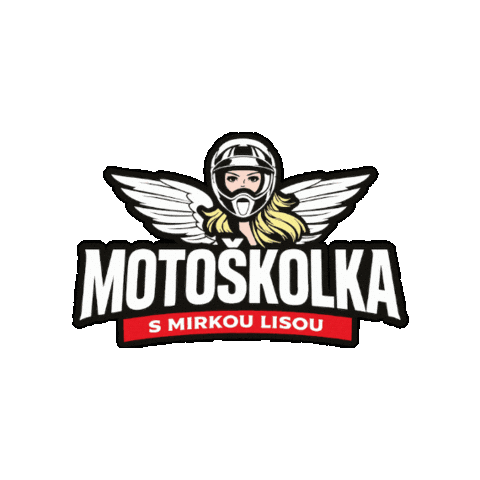 Mirka Sticker by MOTO LISÝ motoškola