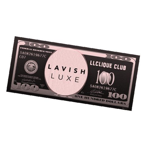 Money Spends Sticker by LavishLuxe