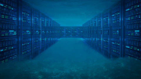 data center dark GIF by Faith Holland