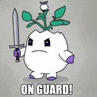 Ready To Fight Sword Fighting GIF by Magic Eden