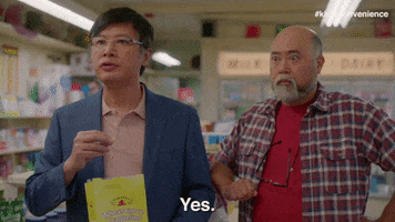 yes yes yes cbc GIF by Kim's Convenience