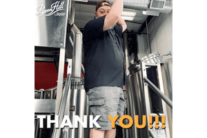 Thanks Thank You Sticker by PHBrew