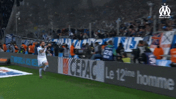 celebration goal GIF by Olympique de Marseille