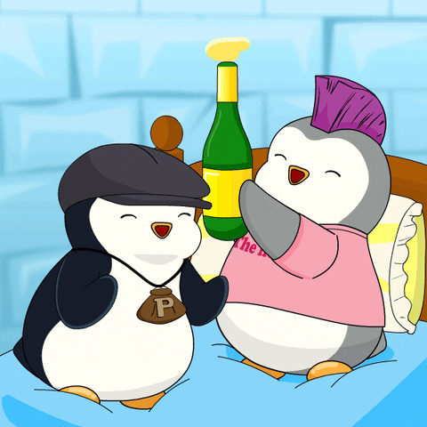 We Did It Win GIF by Pudgy Penguins