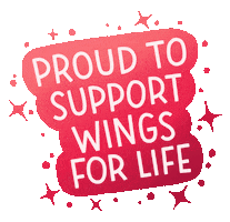 Proud Support Sticker by Wings for Life