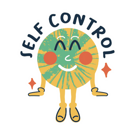 Self Control Christian Sticker by Atmosphere Kindercare