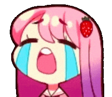 Myoko Crying Sticker