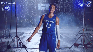 college basketball finger wag GIF by Creighton University Athletics