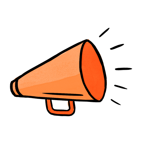 Yelling Listen Up Sticker by kate spade new york for iOS & Android GIPHY