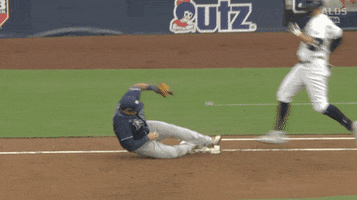 Rolling Around First Base GIF by Jomboy Media