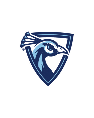 College Peacocks Sticker by Upper Iowa University