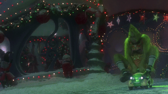 Image result for gif grinch driving