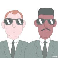 forget men in black GIF by Animation Domination High-Def