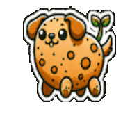 Pawtato Sticker