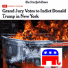 GOP Elephant dumpster fire motion meme
