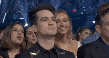Shocked Brendon Urie GIF by Billboard Music Awards