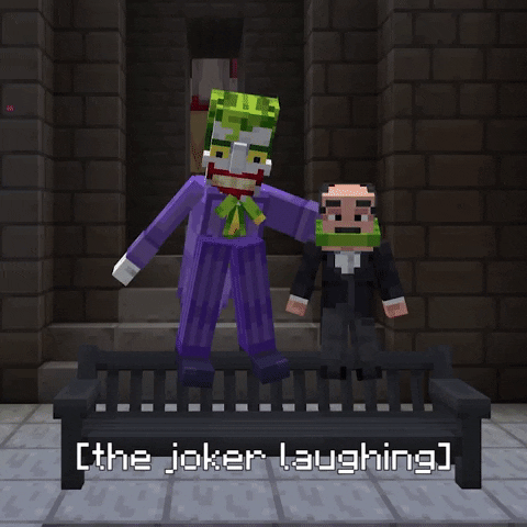 dark knight joker laughing
