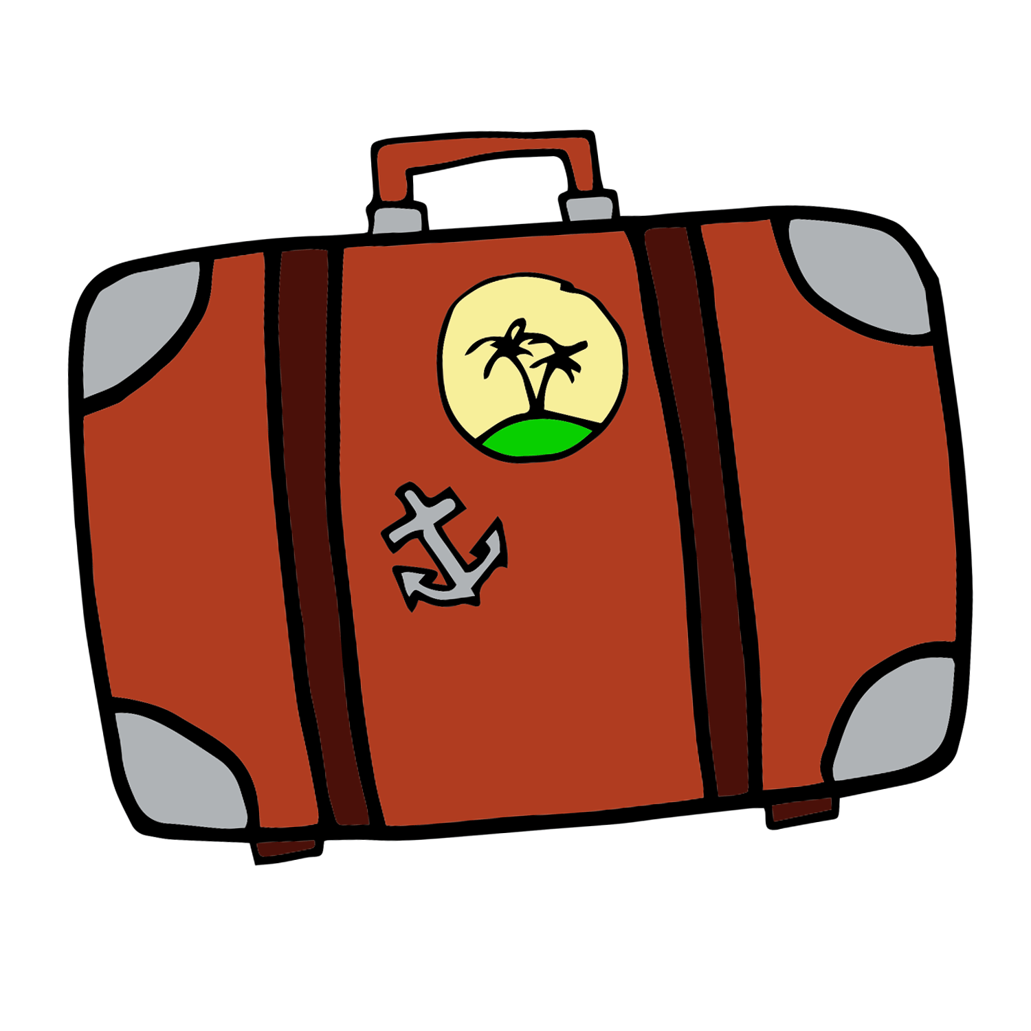 Traveling Baggage Claim Sticker by COREY PAIGE DESIGNS for iOS
