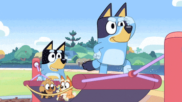 Look Dad GIF by Bluey