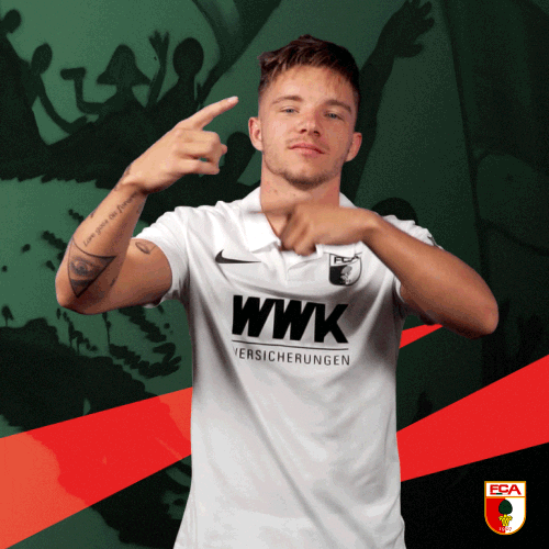 Football Change GIF by FC Augsburg 1907