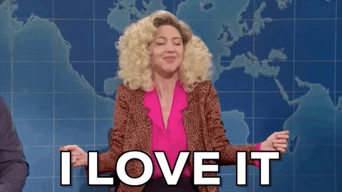 Happy Love It GIF by Saturday Night Live by snl
