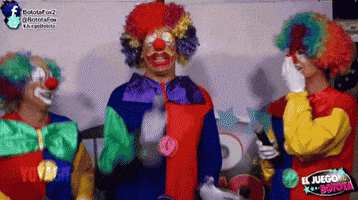 Clowns GIF by memecandy