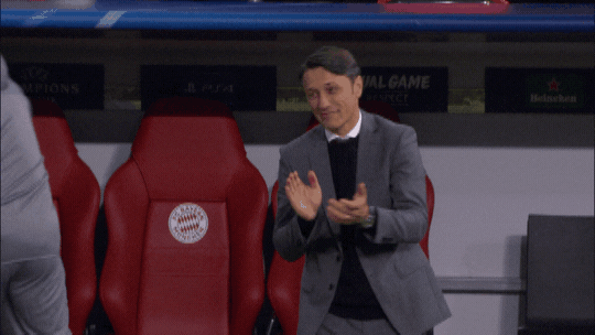 Champions League Applause GIF by FC Bayern Munich