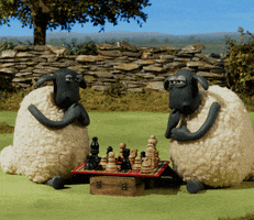 Serious Shaun The Sheep GIF by Aardman Animations
