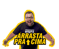 Swipeup Arrasta Sticker by Fred Rocha - Especialista em Varejo