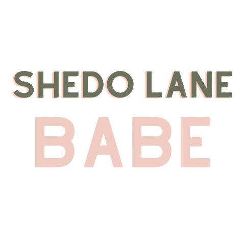 Shedo Lane Sticker