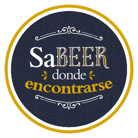 Beer Sticker by Sacromonte