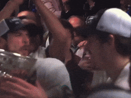 Stanley Cup Drinking GIF