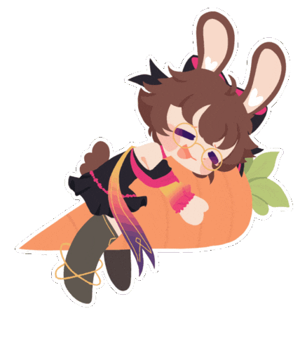 Cat Girl Sticker