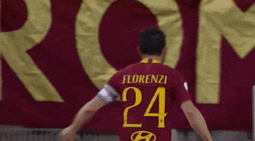 celebrate alessandro florenzi GIF by AS Roma
