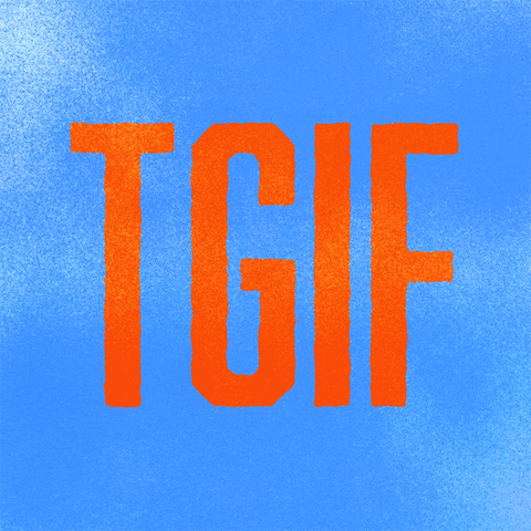 Typography Friday GIF by Jessica Lau