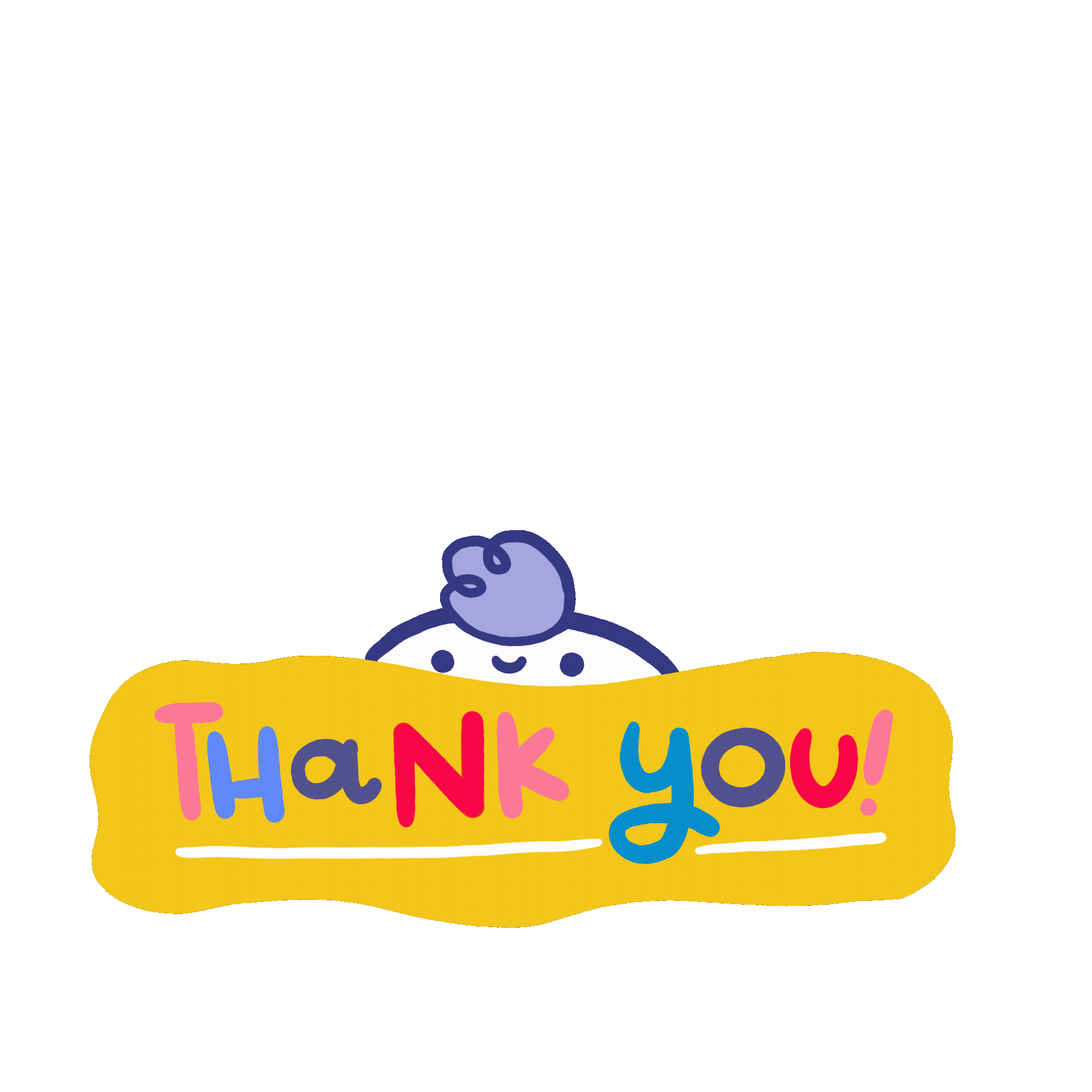 Merci Thank You Sticker By Ilariapops Illustration For Ios Android Giphy