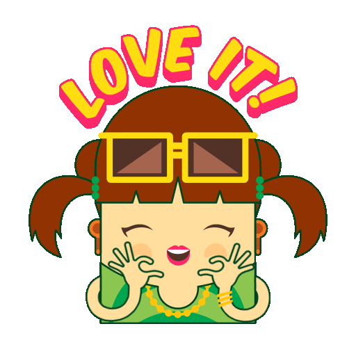 Love It Hearts Sticker by LTA Singapore