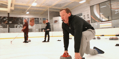 Andy Richter Curling GIF by Team Coco