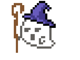 Halloween Ghost Sticker