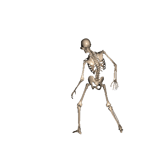 dancing skeleton gif