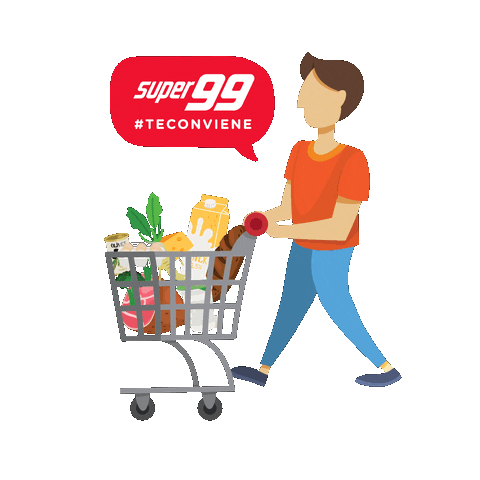 Panama Compras Sticker by Super99