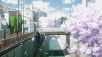 Cherry blossom gif  Wiki  Anime Amino