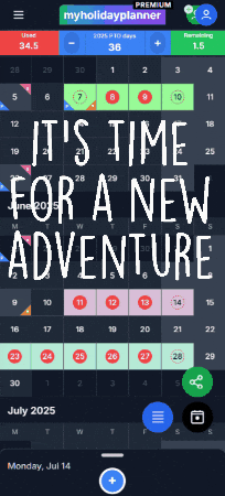 My Holiday Planner GIF