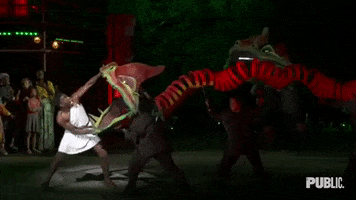 Public Works Battle GIF by The Public Theater