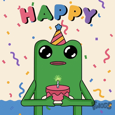 Love This Happy Birthday GIF by fwogs