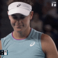 Aus Open Reaction GIF by Tennis Channel