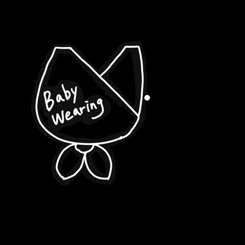 Babywearing GIF