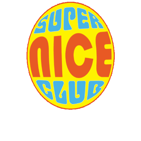 Super Nice Club Sticker