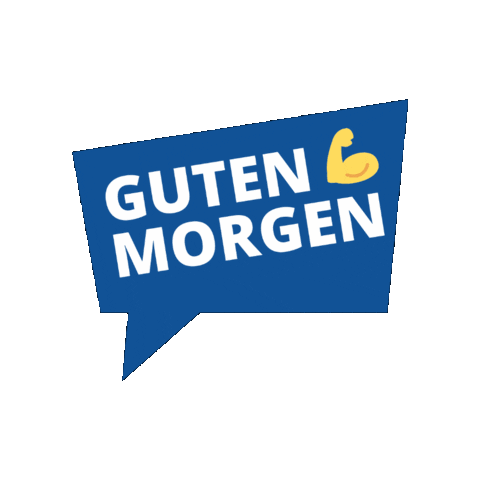 Good Morning Guten Morgen Sticker by moellermanlift