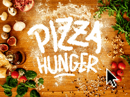 hungry pizza GIF by Rote Soße